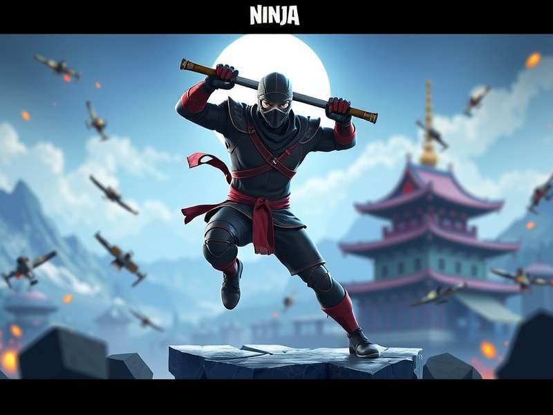 Ninja Battle Royale gameplay screenshot