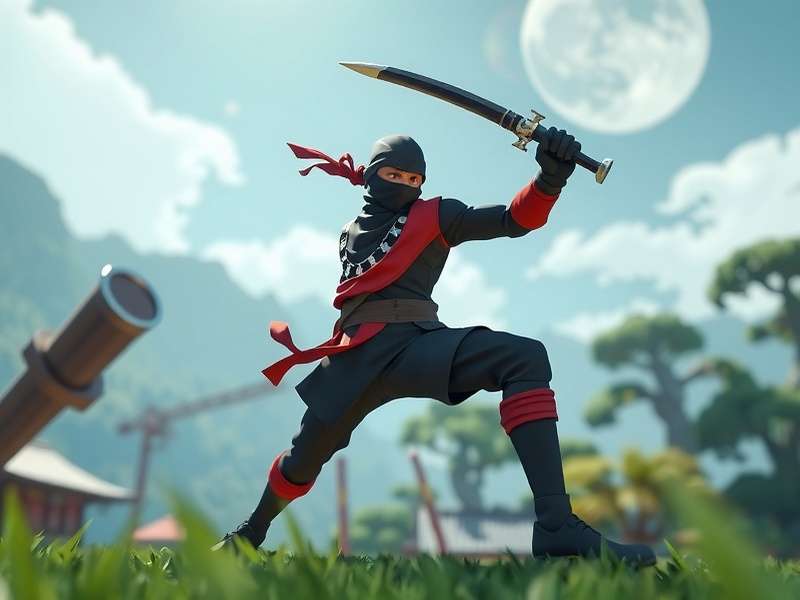 Ninja Battle Royale weapon combinations